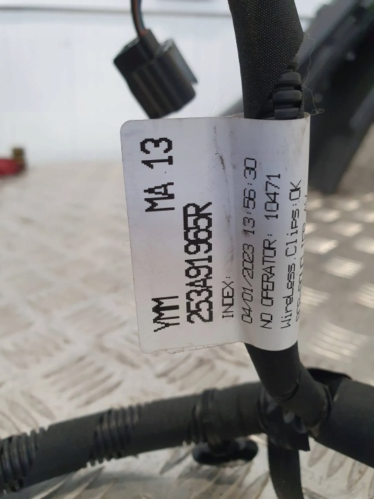 RENAULT MEGANE E-TECH 2022-2024 FIL FAISCEAU DE CÂBLES INSTALLATION ÉLECTRIQUE PARE-CHOCS AVANT