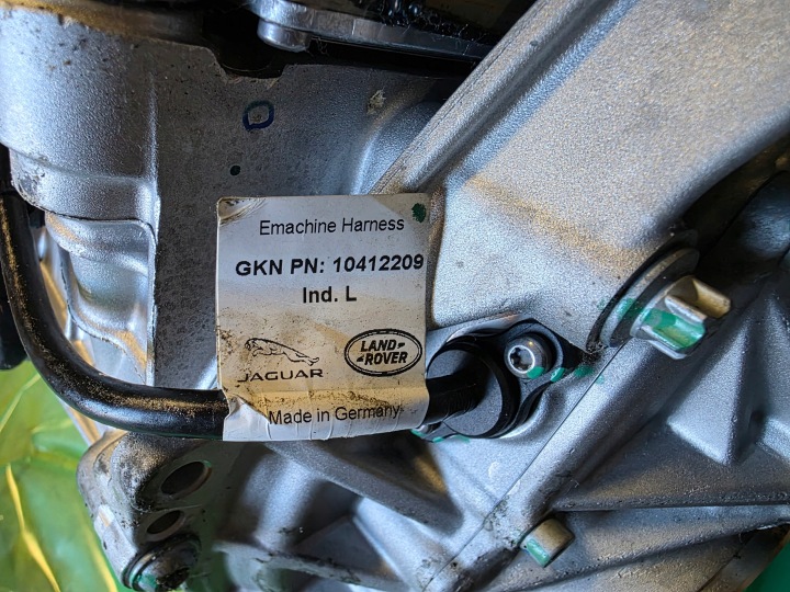 MOTEUR ÉLECTRIQUE RANGE ROVER EVOQUE II L551 JAGUAR E-PACE L8D2-75764-CB
