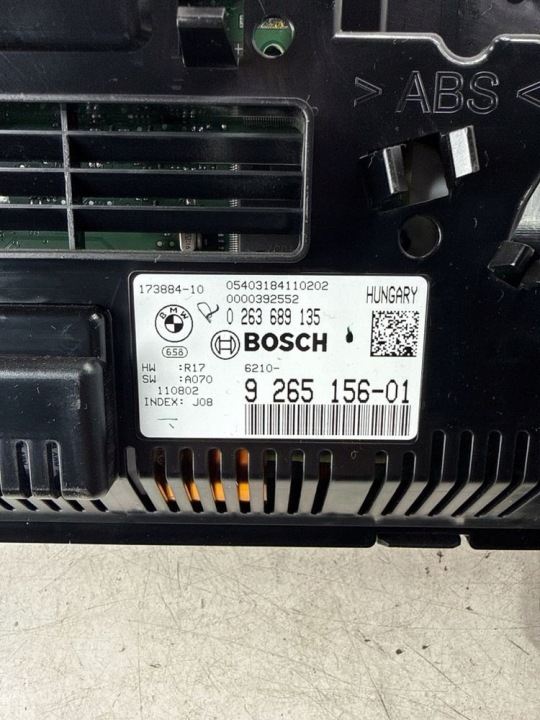 COMPTEUR BMW 6 F12 F13 9265156