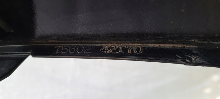 TOYOTA RAV4 IV GAUCHE MOULURE GARDE-BOUE AVANT ORIGINE 75602-42170