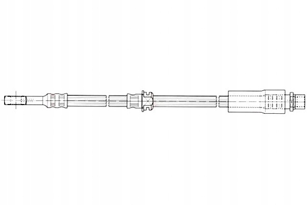 FIL DE FREIN FLEXIBLE TRW PHD673