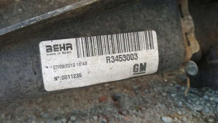 ENSEMBLE RADIATEURS VENTILATEUR OPEL MERIVA B 1.4 B