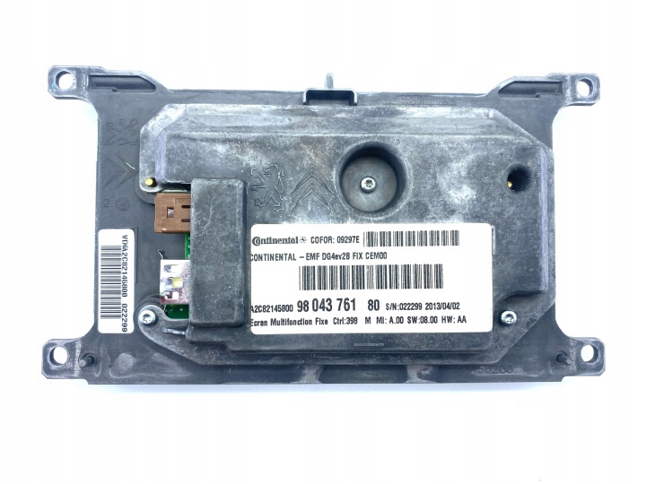 MONITEUR ÉCRAN NAVIGATION CITROEN DS5 ORIGINE 11-15