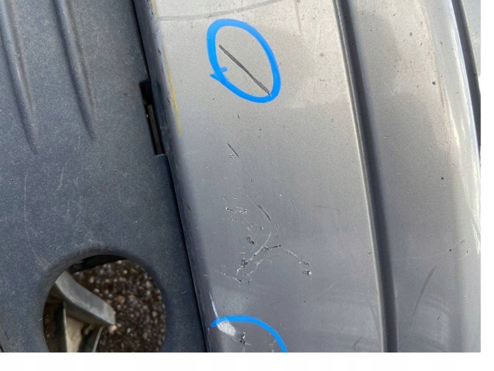 PARE-CHOCS AVANT AVANT ARGENTÉ 30657005 VOLVO V50 04-12