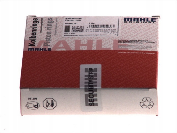 MAHLE 00136N0 KIT PIERSCIENI PISTON BAGUE DB OM611-613 88,00