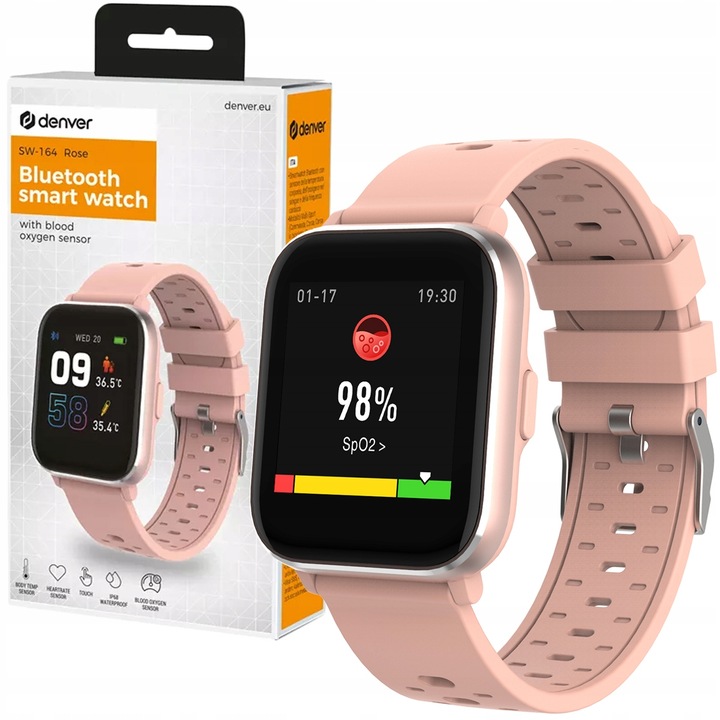 Smartwatch denver sw-164 sports watch pink 🏷️ 56 € ⏩ It pays to