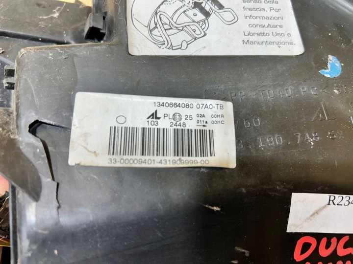 FIAT DUCATO III 3 06-14 JUMPER BOXER PHARE GAUCHE AVANT AVANT