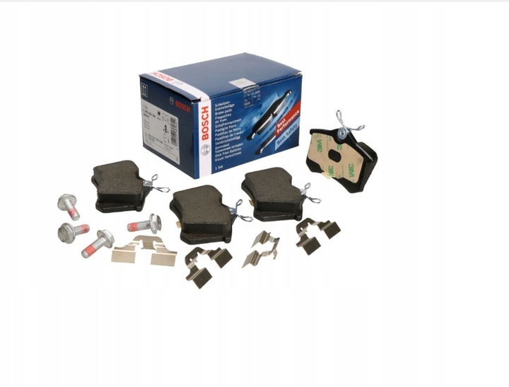 BOSCH 0 986 494 596 SET PADS HAMULCOWYCH, BRAKES TARCZOWE 