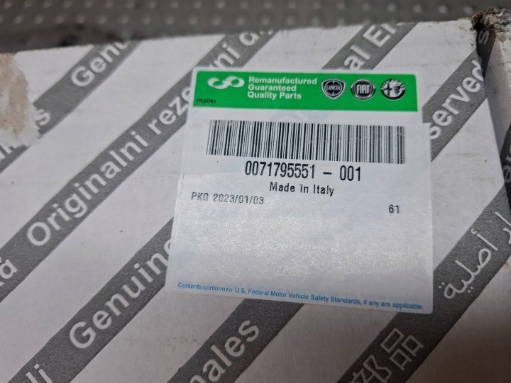 EMBRAYAGE 71795551 9653909880 FIAT CITROEN PEUGEOT 1.6 HDI MULTIJET