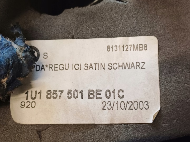 SKODA OCTAVCIA 1 I 96- RÉTROVISEUR GAUCHE 1U1857501