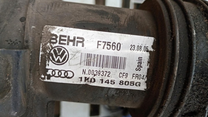 ÉCHANGEUR AIR-AIR VOLKSWAGEN GOLF V 1.9D 1K0145805G