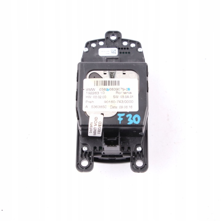 BMW F20 F21 F30 F80 CONTRÔLEUR POIGNÉE ROTATIVE IDRIVE 6839079