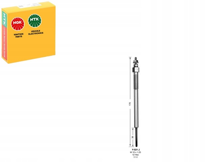 NGK BOUGIE DE PRÉCHAUFFAGE NGK 5467 Y531J