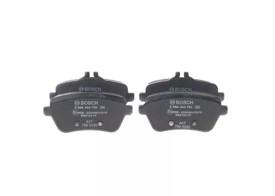 PLAQUETTES FREIN BOSCH 0986494790 HAUTEUR QUALITÉ I NIEZAWODNOSC