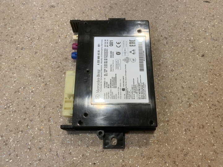 MODULE ÉLECTRONIQUE MERCEDES CLASSE C W205 A2229004320 ECU BLUETOOTH-