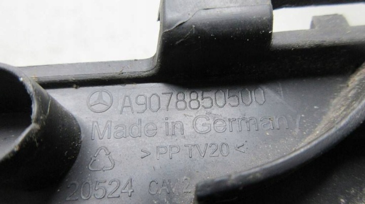 MERCEDES-BENZ E W211 A9078850500 DEGRÉ REVÊTEMENT PARE-CHOCS AVANT
