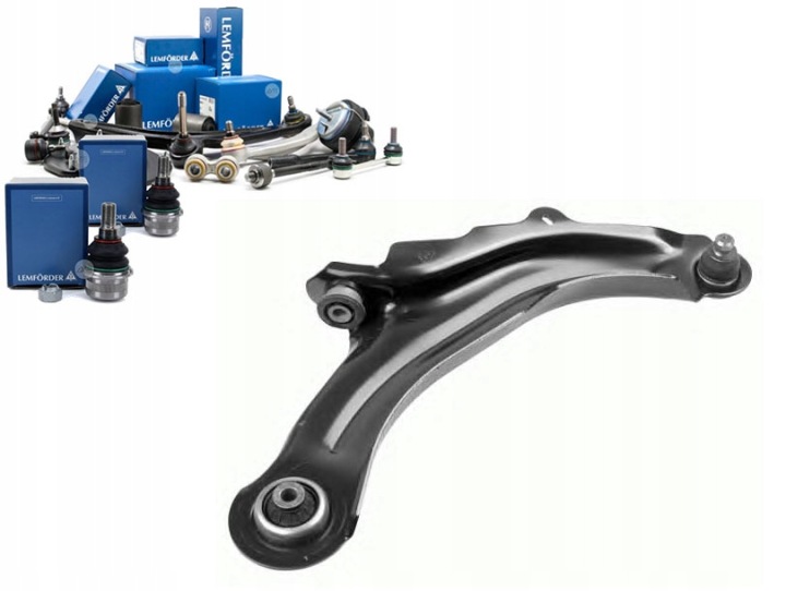 BRAS DE SUSPENSION RENAULT AVANT MEGANE 02- DROITE LEMFORDE KIT NIEZBEDNIK CONDUCTEUR #1