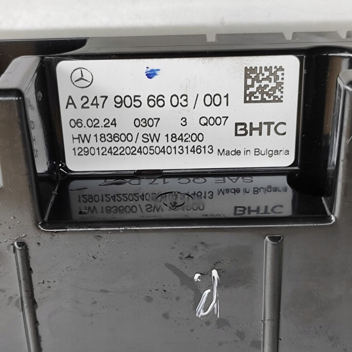 MERCEDES-BENZ EQB 2024 COMMUTATEUR COMMUTATEUR CONDUIT D'AIR VENTILATEURS