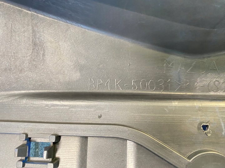PARE-CHOCS AVANT AVANT MAZDA 3 BK HAYON LIFT 2003-2009