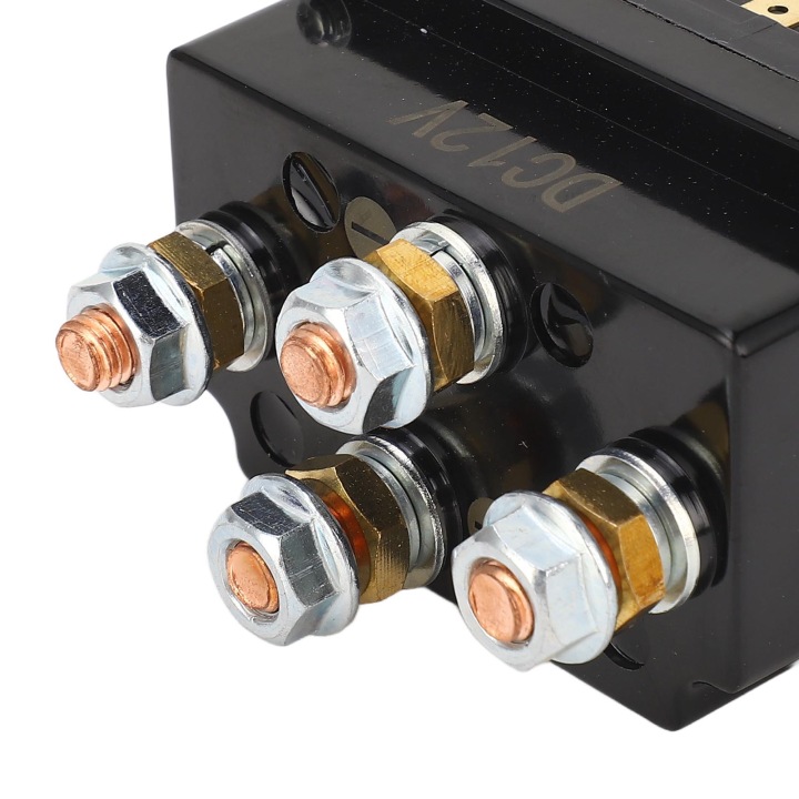 KIT RELAIS WYCIAGARKI AUTOMOBILE AVEC TÉLÉCOMMANDE 12V 500A RELAIS