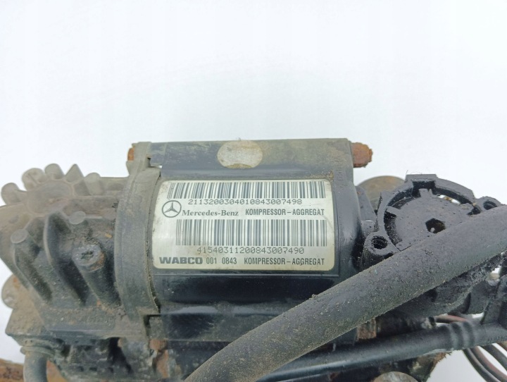MERCEDES-BENZ AVEC W220 2002 COMPRESSEUR SUSPENSIONS PNEUMATIQUE ARRIÈRE