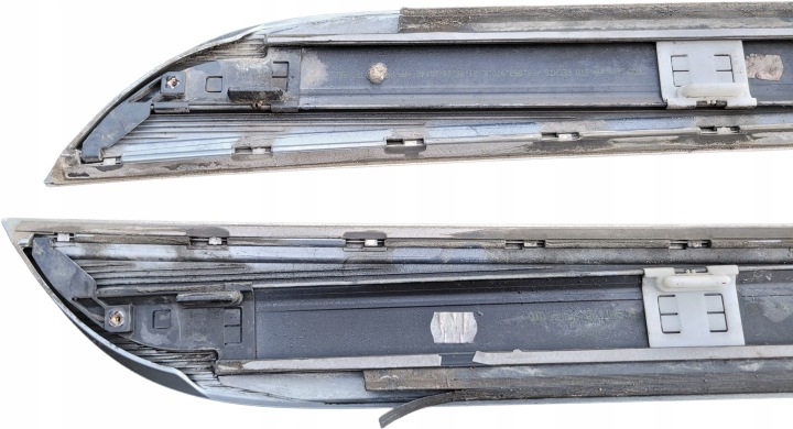 AUDI A6 C6 LIFT BAGUETTES PORTES INFÉRIEUR AVANT ARRIÈRE ENSEMBLE LX7V