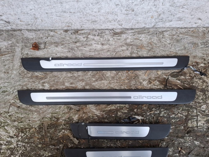 AUDI A6 C7 2011-18 ANNÉE ALLROAD 4G9947405A BAGUETTES SEUIL RÉTROÉCLAIRÉ