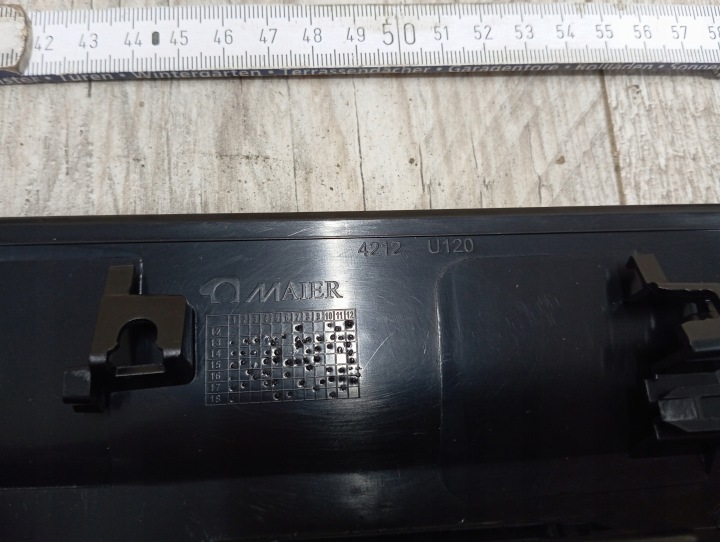 MOULURE CACHE COUVERCLES DE COFFRE NISSAN QASHQAI J10 90810JD0 ORIGINAL
