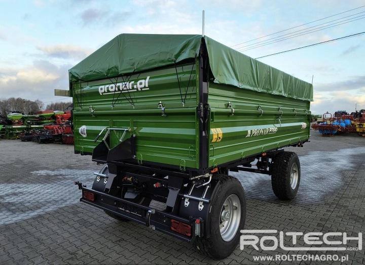 REMORQUE ROLNICZA PRONAR PT610 PT612 T680 10T 12T 14T BÂCHE MODÈLE 2026