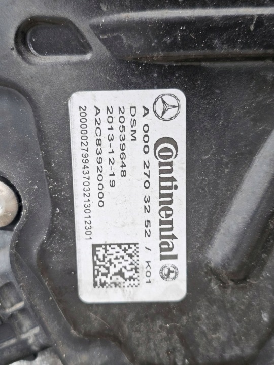 AUTOMATIQUE BOÎTE DE VITESSES MERCEDES-BENZ E C207 W207 A2122704409