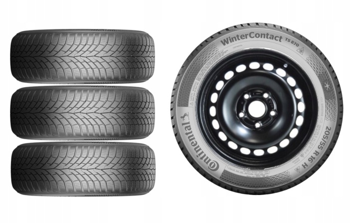 RUEDAS INVIERNO CITROEN JUMPY 3 215/65R16 CONTINENTAL 