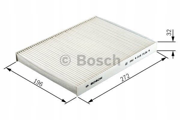 BOSCH 1987432405 FILTRO AIRE DE CABINA DE CARBON 