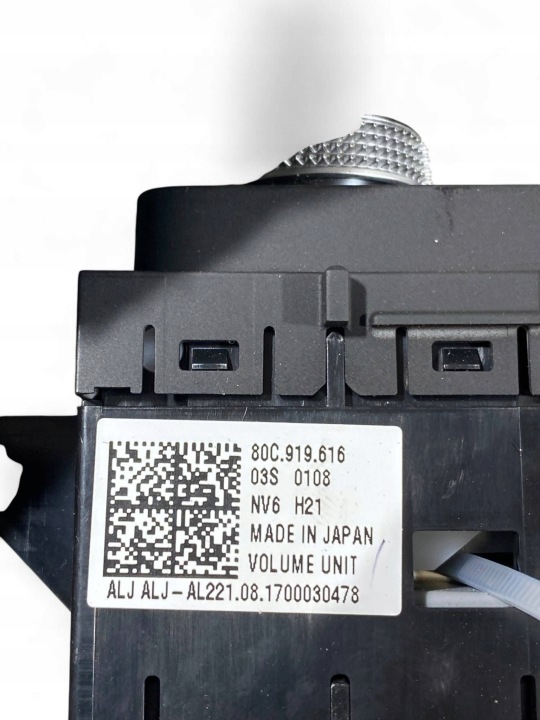 AUDI Q5 SQ5 BOUTONS COMMUTATEUR RÉGLAGES GLOSNOSCI 80C919616