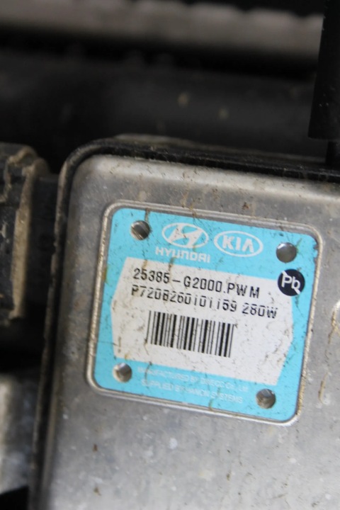 ENSEMBLE RADIATEURS KIA NIRO 25385G2000 32050126 1.6L 150KW 2021