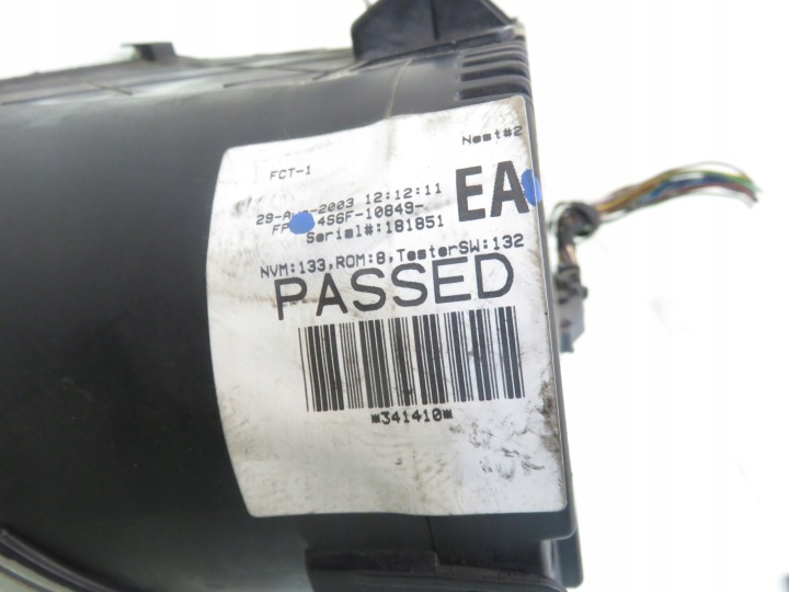 COMPTEUR FORD FUSION 1.4 4S6F10849EA