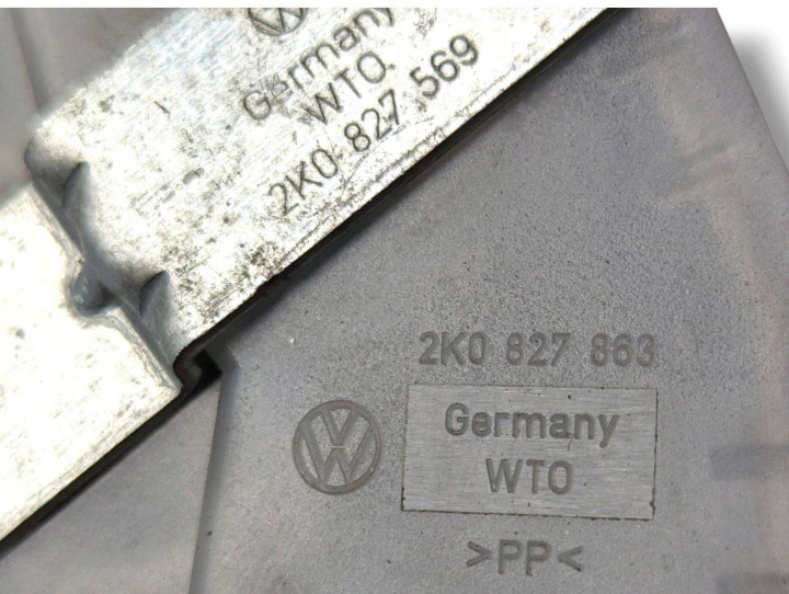 SERRURE DE PORTE SKRZYDLOWYCH GAUCHE CÔTÉ VOLKSWAGEN CADDY 3 2007 2K0827201R