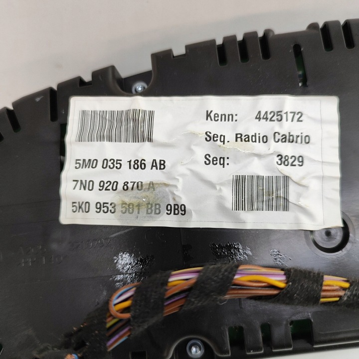 VOLKSWAGEN SHARAN 2011 COMPTEUR COMPTEUR DE VITESSE