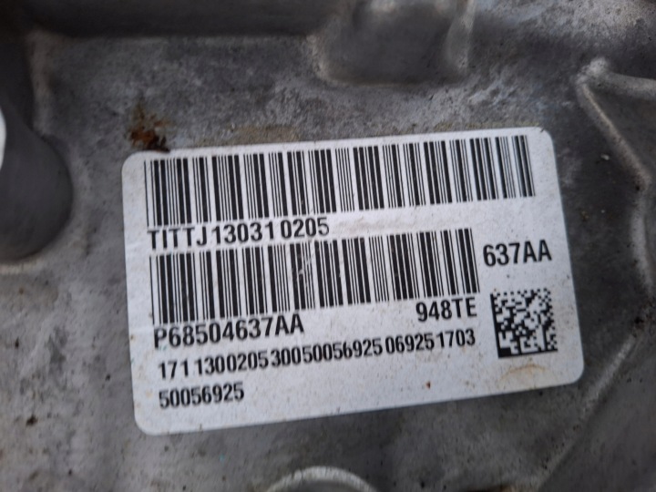 DUCATO JUMPER BOXER BOÎTE DE VITESSES AUTOMATE P68429314AA DIVERS AUTOMATIQUE