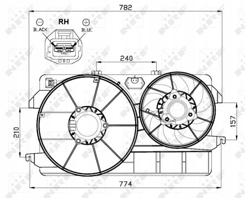 VENTILADOR NRF 47451 