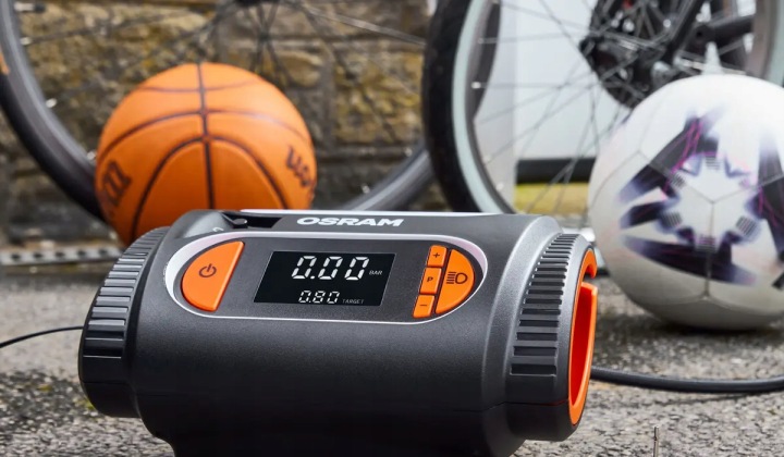 OSRAM COMPRESSEUR AUTOMOBILE PNEUS PUCE VERS ALLUME-CIGARES TYRE INFLATE 2120