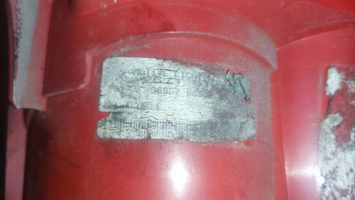 PHARE ARRIÈRE GAUCHE PEUGEOT 307 SW SPORTWAGON UNIVERSEL LIFT RESTYLAGE 9655768680