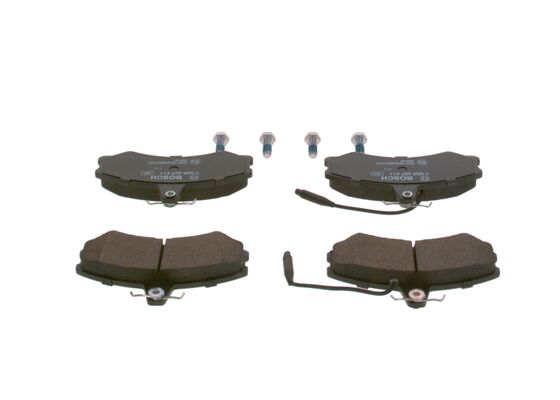 BOSCH PLAQUETTES HAM.PRZOD PLAQUETTES FREIN 0986467411