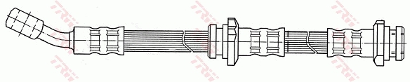 FIL DE FREIN FLEXIBLE TRW PHD398 462100M001