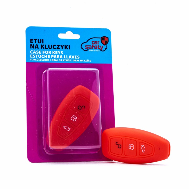 EPKC12 ROUGES ÉTUI EN SILICONE SUR CLÉS FORD