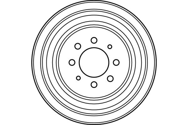 TRW DB4072 TAMBOUR DE FREIN