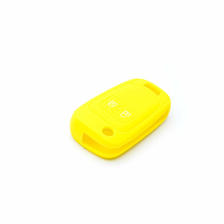 EPKC28 ZOLTE ÉTUI EN SILICONE SUR CLÉS CHEVROLET OPEL VAUXHALL