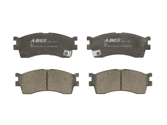 KLOCEK BRAKE SET FRONT HYUNDAI ACCENT III, I2 