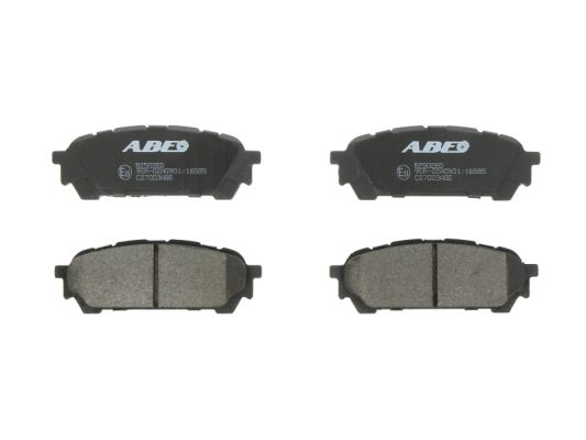 KLOCEK DE FRENADO KIT PARTE TRASERA SUBARU FORESTER, IMPREZA 1.5/2.0/2.5 12.03-12.08 