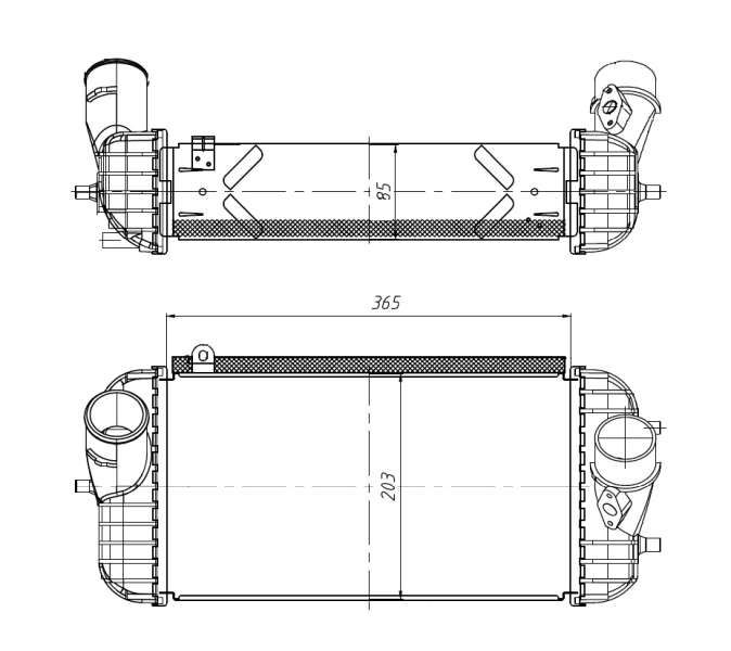 NRF 309066 RADIATOR AIR CHARGER photo 1 - milautoparts-fr.ukrlive.com