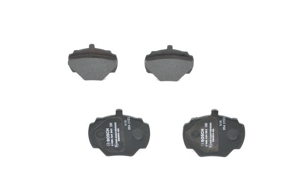 BOSCH ZAPATAS DE FRENADO LAND ROVER PARTE TRASERA DEFENDER/DISCOVERY/RANGE ROVER 2,0-4, 